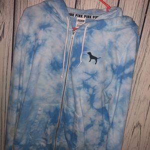 PINK Zip Up Sweatshirt